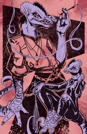 Silkscreen design.